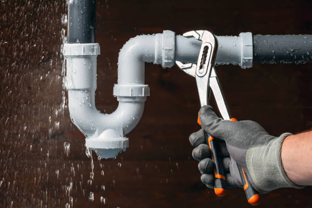 Professional Leak Detection technician working in Newton Junction, NH